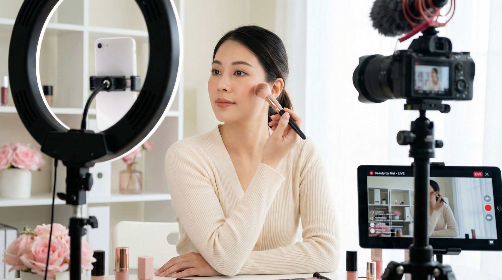 糖心vlog美妆视频